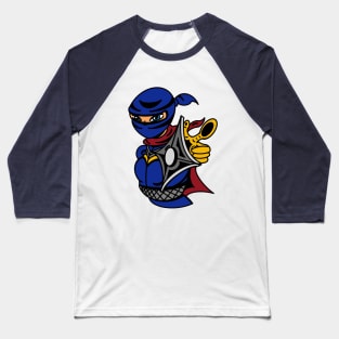 Ninja throw shuriken - cool Baseball T-Shirt